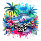 Cruisin' 2025 DTF Transfer, Ready to Press, T-shirt Transfer, Heat Transfer, Direct to Film, Trip, Vacation, Matching Family, Cruise Ship