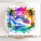 Family Cruise DTF Transfer, Ready to Press, T-shirt Transfer, Heat Transfer, Direct to Film, Trip, Vacation, Matching, Fun, Watercolor, 2025