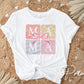 Mother's Day DTF Transfer, Ready to Press, T-shirt Transfer, Heat Transfer, Direct to Film, Mommy and Me, Mini, Bow, Coquette Floral Mama