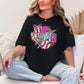 Coquette Baseball Mama DTF Transfer, Ready to Press, T-shirt Transfer, Heat Transfer, Direct to Film, Sport Mama, Game Day, Brushstroke, Bow
