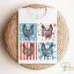 4th of July DTF Transfers, Ready to Press, T-shirt Transfers, Heat Transfer, Direct to Film, Patriotic, Holiday, Western, Chickens, Rooster