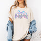 Mother's Day DTF Transfer, Ready to Press, T-shirt Transfers, Heat Transfer, Direct to Film, Preppy, Neon Flowers, Coquette Bow, Brushstroke
