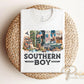 Southern Boy DTF Transfers, Ready to Press, T-shirt Transfers, Heat Transfer, Direct to Film, Gift for Dad, Camouflage, Father's Day Gift