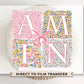 Coquette Floral Amen DTF Transfer, Ready to Press, T-shirt Transfer, Heat Transfer, Direct to Film, Bible Verse, Bow, Ribbon, Christian