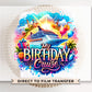 Birthday Cruise DTF Transfer, Ready to Press, T-shirt Transfer, Heat Transfer, Direct to Film, Matching Trip Shirts, Family Friends Vacation