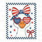 Girl Silly Goose, DTF Transfers, Ready to Press, T-shirt Transfers, Heat Transfer, Direct to Film, 4th of July Kids Patriotic Shirt, Summer