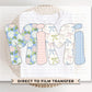 Faux Quilted Coquette Mimi DTF Transfer, Ready to Press, T-shirt Transfer, Heat Transfer, Direct to Film, Spring, Girly, Floral Mother's Day