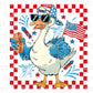 Boy Silly Goose, DTF Transfers, Ready to Press, T-shirt Transfers, Heat Transfer, Direct to Film, 4th of July Kids Patriotic Shirt, Summer