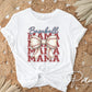 Baseball Mama DTF Transfer, Ready to Press, T-shirt Transfer, Heat Transfer, Direct to Film, Sport Mama, Game Day Shirt, Coquette Bow