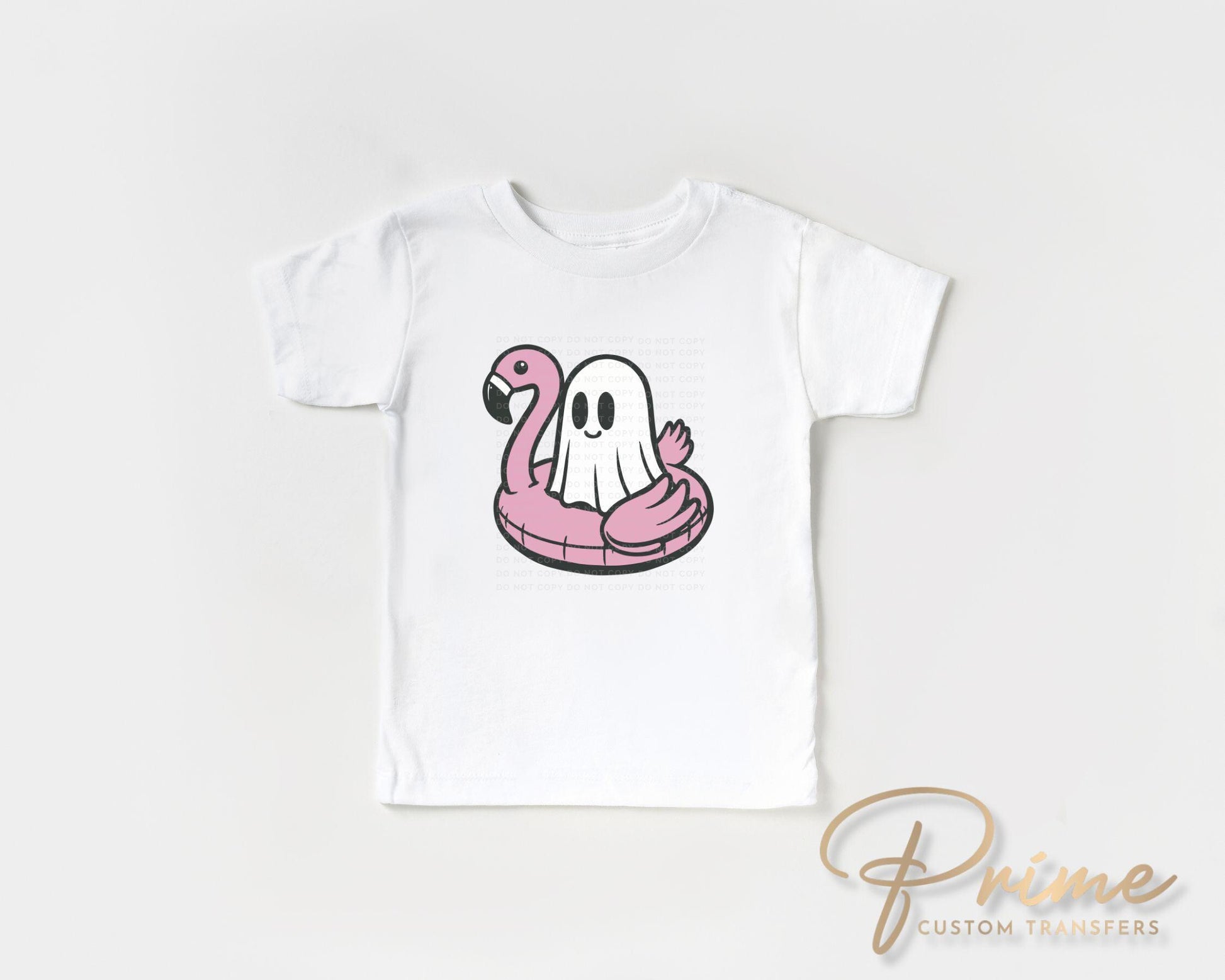 Summerween DTF Transfers, Ready to Press, T-shirt Transfers, Heat Transfer, Direct to Film, Beach, Halloween, Flamingo, Pool Floaty, Ghost