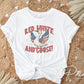 4th of July DTF Transfers, Ready to Press, T-shirt Transfers, Heat Transfer, Direct to Film, Patriotic Shirt, Summer, Red, White and Goose