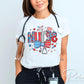 4th of July DTF Transfer, Ready to Press, T-shirt Transfer, Heat Transfer, Direct to Film, Holiday, Memorial Day, Nurse Gift, Coquette Nurse