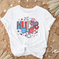 4th of July DTF Transfer, Ready to Press, T-shirt Transfer, Heat Transfer, Direct to Film, Holiday, Memorial Day, Nurse Gift, Coquette Nurse