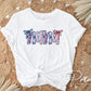 4th of July DTF Transfer, Ready to Press, T-shirt Transfer, Heat Transfer, Direct to Film, Memorial Day, America, Bows, USA Coquette Nana