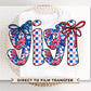4th of July DTF Transfer, Ready to Press, T-shirt Transfer, Heat Transfer, Direct to Film, Memorial Day, America, Bows, USA Coquette Gigi
