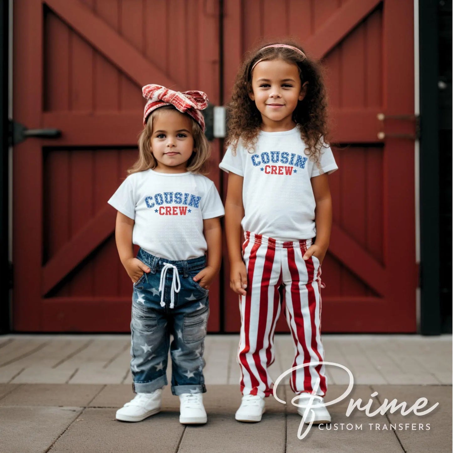 4th of July DTF Transfers, Ready to Press, T-shirt Transfers, Heat Transfer, Direct to Film, Memorial Day, Matching Shirts, Cousin Crew
