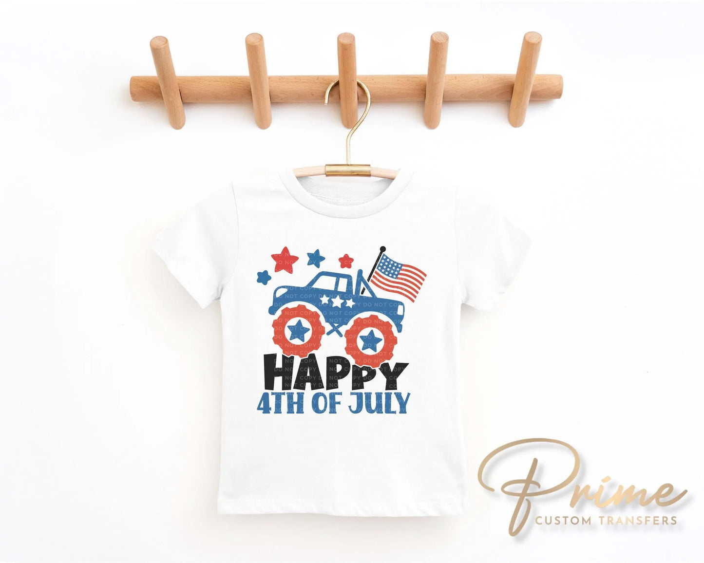 4th of July DTF Transfers, Ready to Press, T-shirt Transfers, Heat Transfer, Direct to Film, Memorial Day, American Boy, Patriotic Tractor