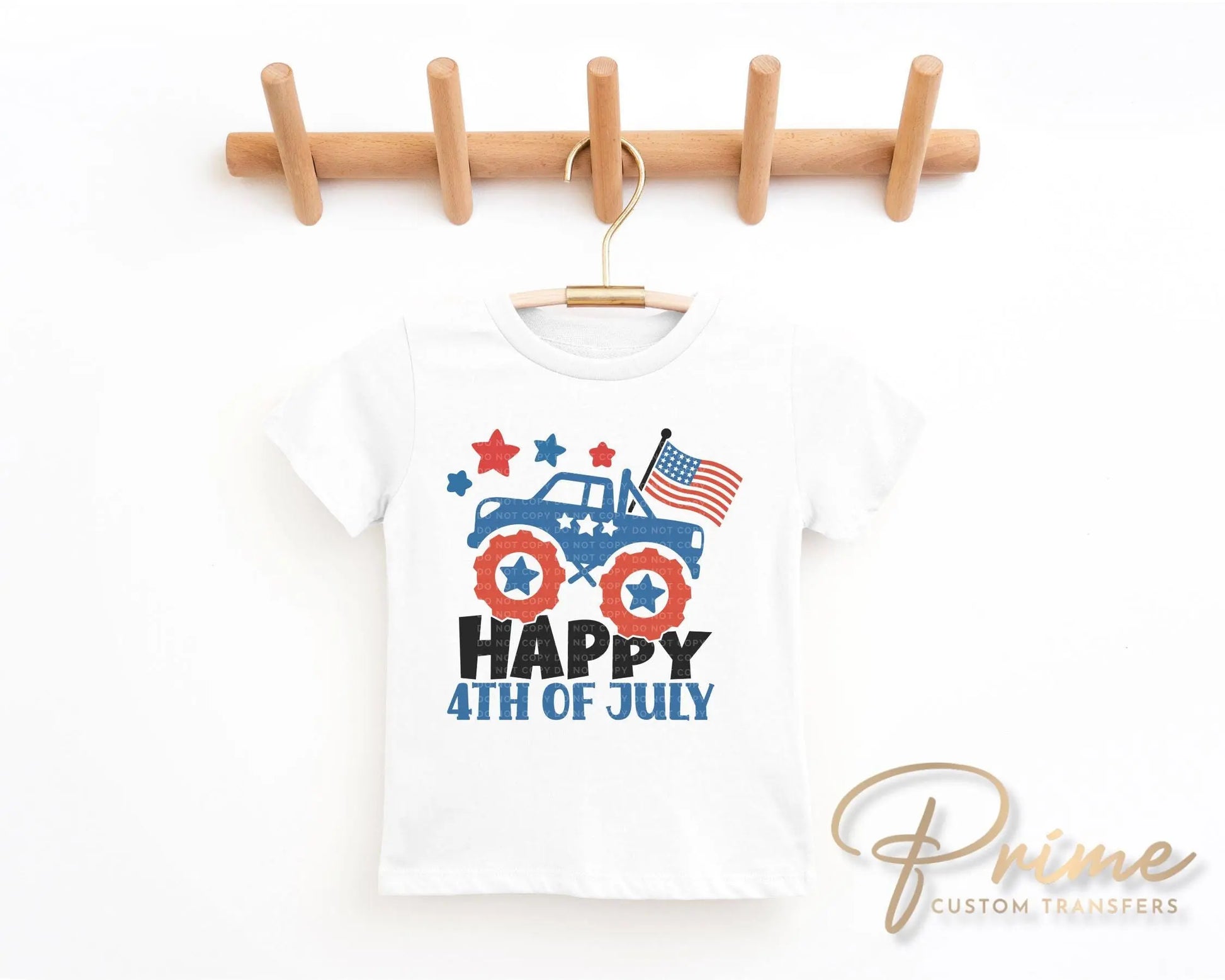 4th of July DTF Transfers, Ready to Press, T-shirt Transfers, Heat Transfer, Direct to Film, Memorial Day, American Boy, Patriotic Tractor