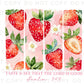 Strawberry Taste and See DTF Transfer, Ready to Press, T-shirt Transfers, Heat Transfer, Direct to Film, Summer, Christian, Bible Verse