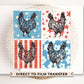 4th of July DTF Transfers, Ready to Press, T-shirt Transfers, Heat Transfer, Direct to Film, Patriotic, Holiday, Western, Chickens, Rooster
