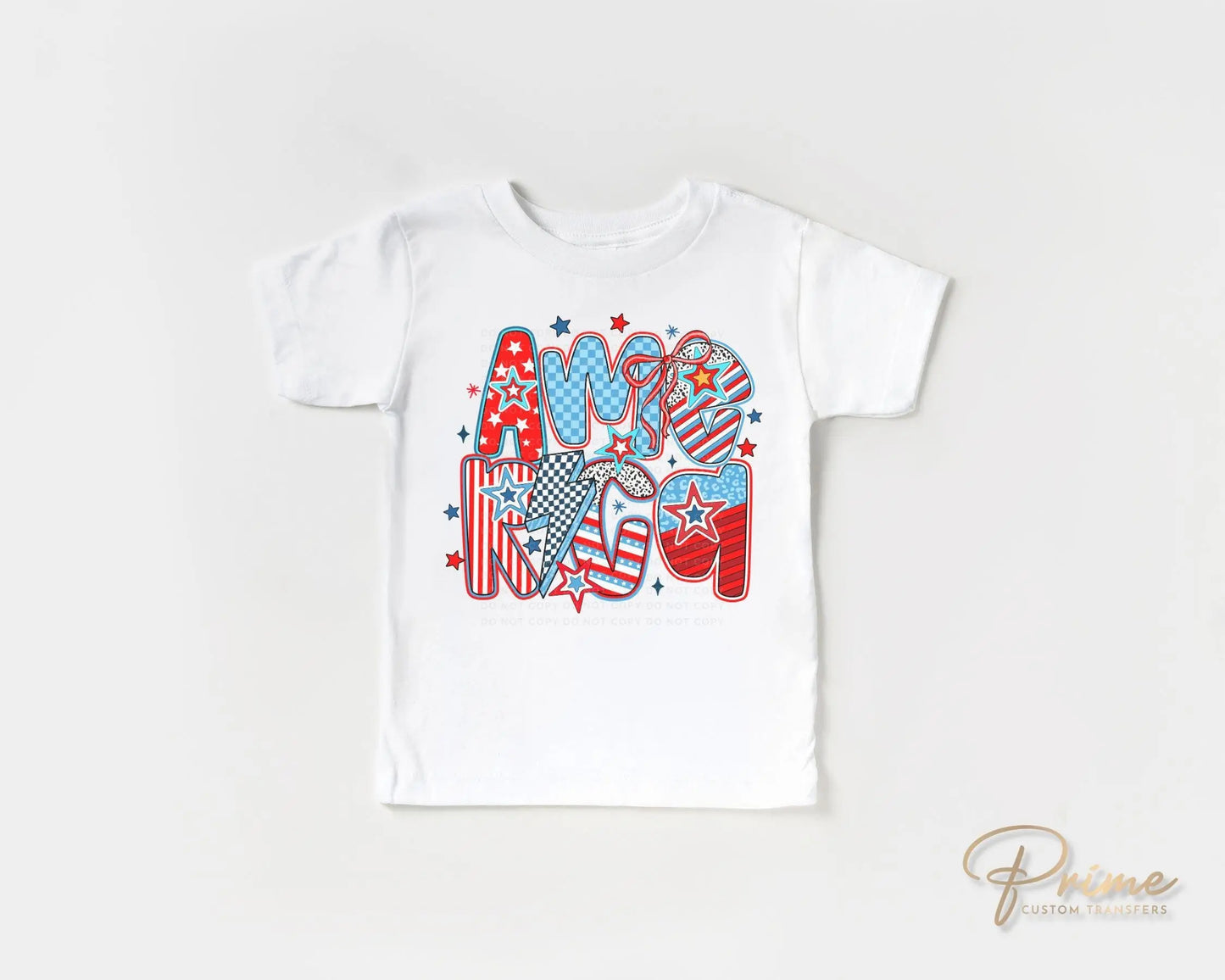 4th of July DTF Transfer, Ready to Press, T-shirt Transfer, Heat Transfer, Direct to Film, Memorial Day, America, Bows, USA Coquette Collage