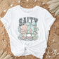 Salty Soul DTF Transfer, Ready to Press, T-shirt Transfer, Heat Transfer, Direct to film, Seashell, Summer Vacation, Coastal Beach