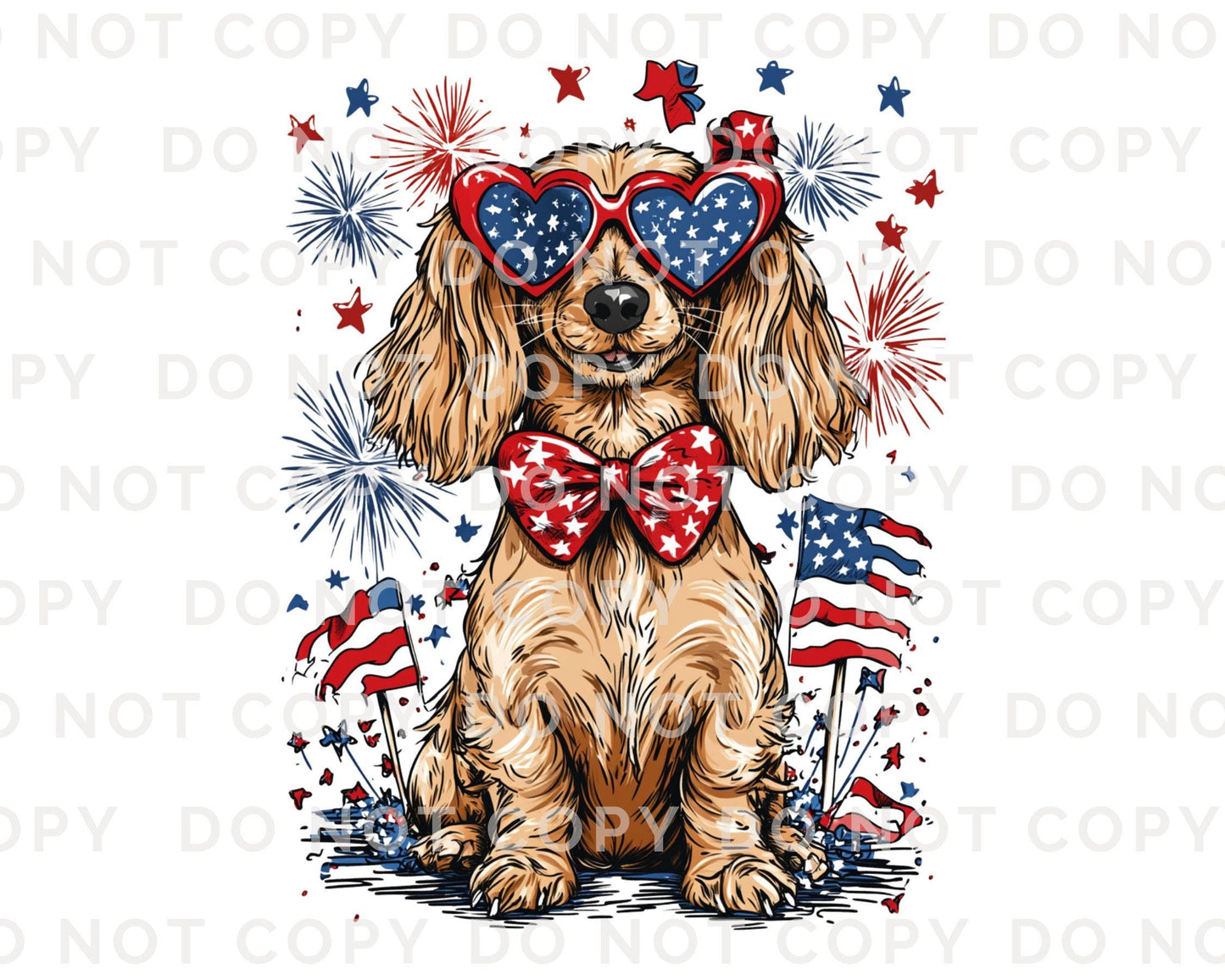 4th of July DTF Transfers, Ready to Press, Sublimation T-shirt Transfers, Heat Transfer, Direct to Film, Memorial Day, USA, Dog Mom