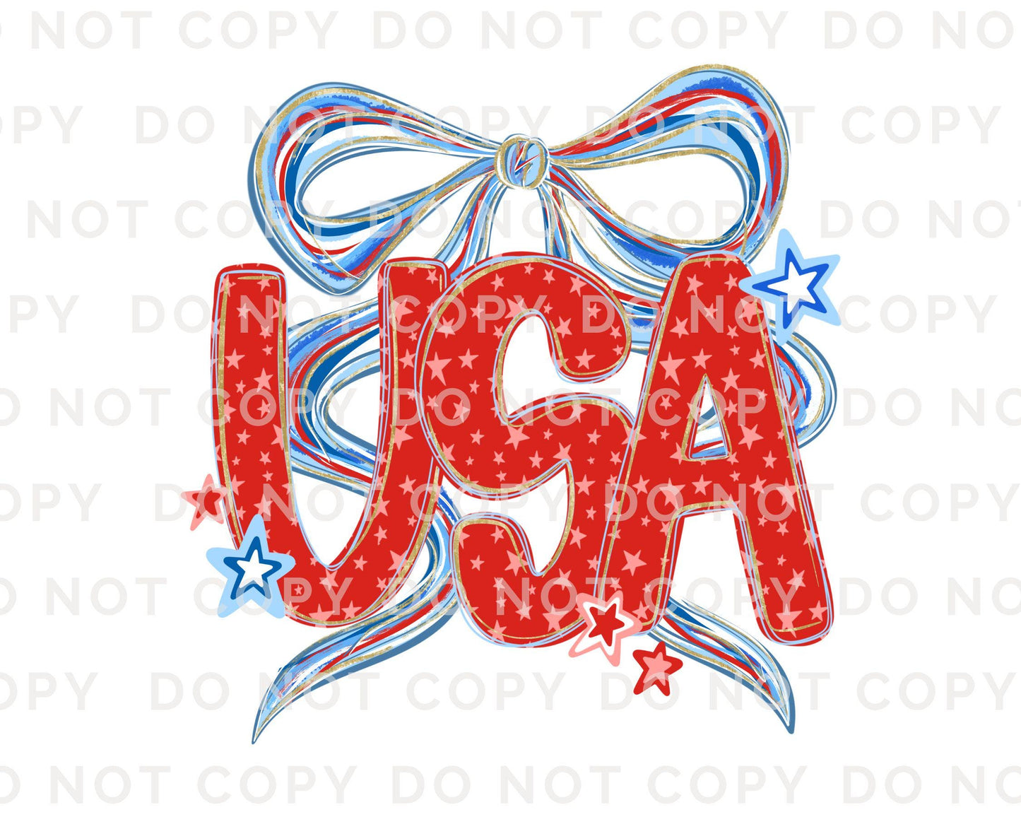 4th of July DTF Transfers, Ready to Press, Sublimation T-shirt Transfers, Heat Transfer, Direct to Film, Memorial Day, Bow, Coquette USA