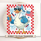 Boy Silly Goose, DTF Transfers, Ready to Press, T-shirt Transfers, Heat Transfer, Direct to Film, 4th of July Kids Patriotic Shirt, Summer