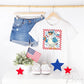 Boy Silly Goose, DTF Transfers, Ready to Press, T-shirt Transfers, Heat Transfer, Direct to Film, 4th of July Kids Patriotic Shirt, Summer