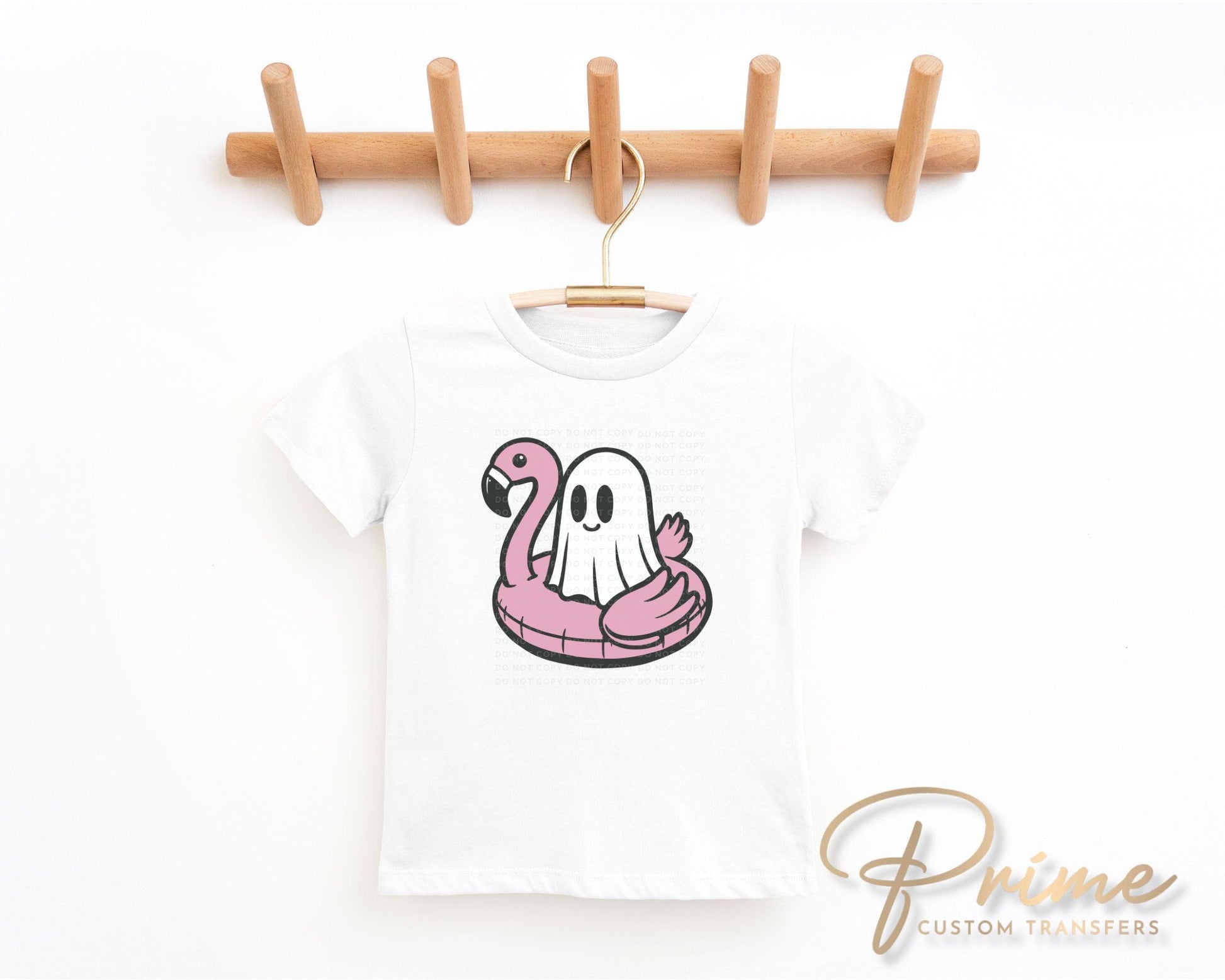 Summerween DTF Transfers, Ready to Press, T-shirt Transfers, Heat Transfer, Direct to Film, Beach, Halloween, Flamingo, Pool Floaty, Ghost