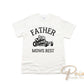 Father's Day DTF Transfer, Ready to Press, T-shirt Transfer, Heat Transfer, Direct to Film, Funny Dad Jokes, Gift for Dad, Father Mows Best