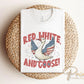 4th of July DTF Transfers, Ready to Press, T-shirt Transfers, Heat Transfer, Direct to Film, Patriotic Shirt, Summer, Red, White and Goose