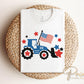 4th of July DTF Transfers, Ready to Press, T-shirt Transfers, Heat Transfer, Direct to Film, Memorial Day, American Boy, Patriotic Tractor