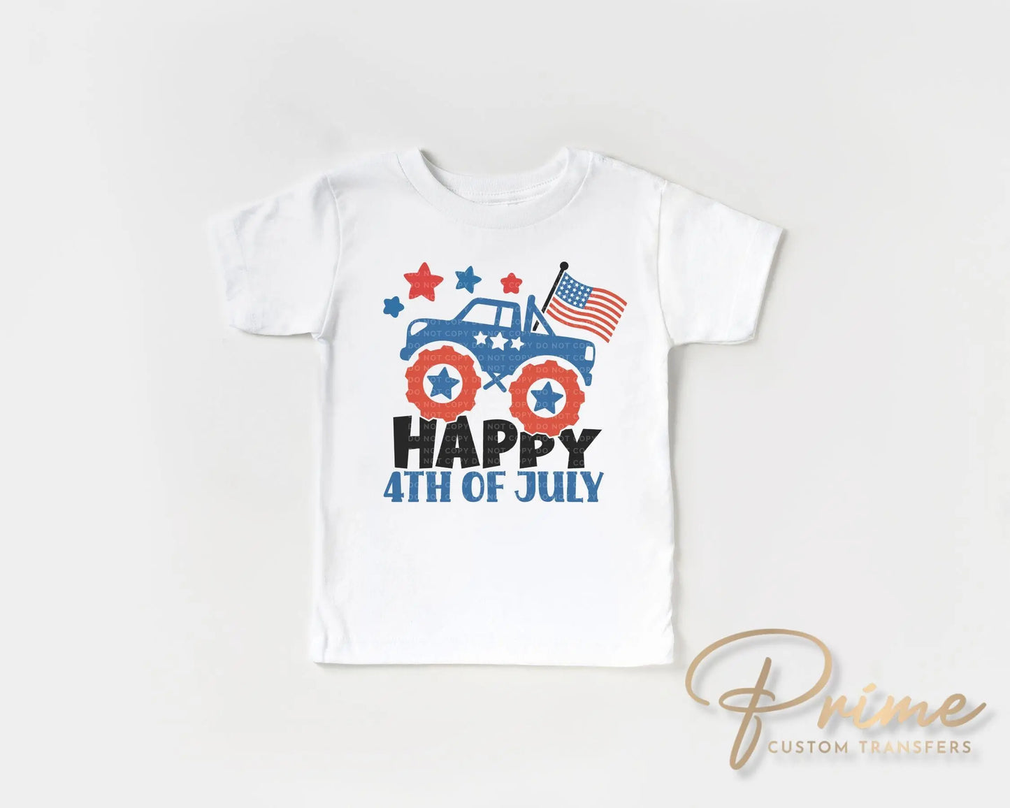 4th of July DTF Transfers, Ready to Press, T-shirt Transfers, Heat Transfer, Direct to Film, Memorial Day, American Boy, Patriotic Tractor