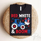 4th of July DTF Transfers, Ready to Press, T-shirt Transfers, Heat Transfer, Direct to Film, Memorial Day, USA, Tractor, Red White and Boom