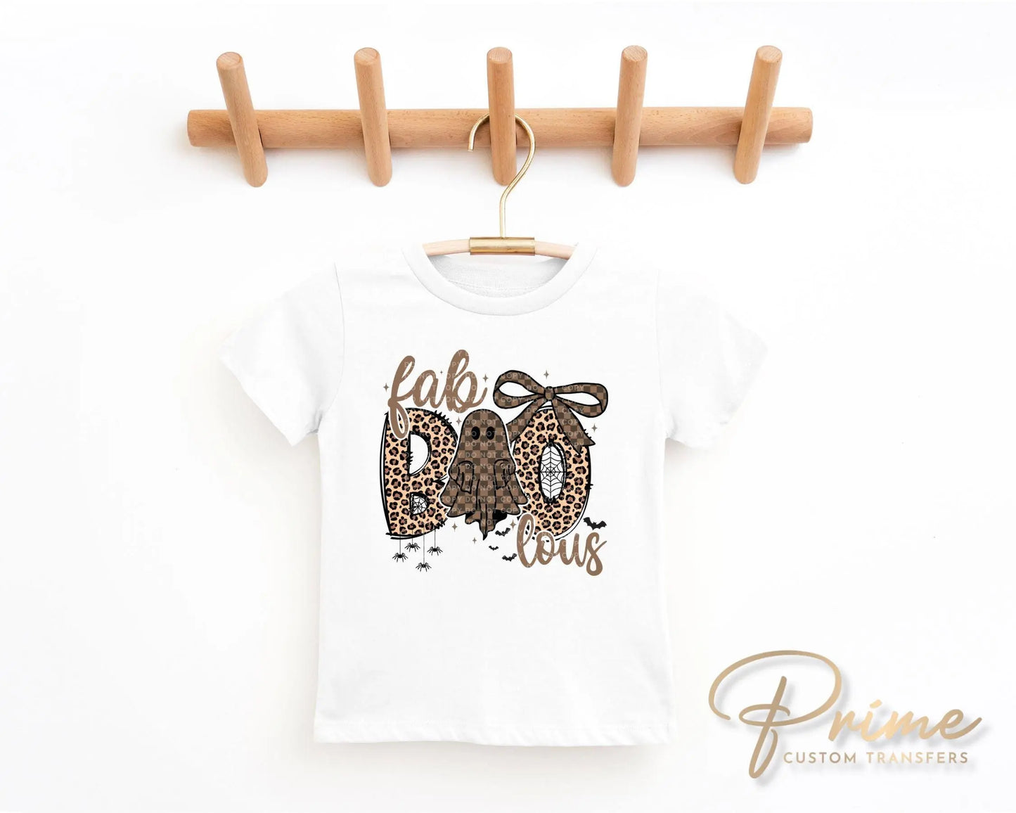 Fall DTF Transfers, Ready to Press, T-shirt Transfers, Heat Transfer, Direct to Film, Autumn, Ghost, Leopard, Cheetah, Coquette Fab Boo Lous