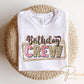 Birthday Crew DTF Transfer, Ready to Press, Sublimation T-shirt Transfers, Sublimation, Direct to Film, Party, Matching Shirts, Girls Trip