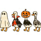 Halloween DTF Transfer, Ready to Press, Sublimation Transfer, Heat Transfer, Direct to Film, Spooky Season, Fall Shirt Transfer, Silly Goose