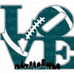 Football DTF Transfer, Ready to Press, T-shirt Transfer, Heat Transfer, Direct to Film, Sports Fan, Philly, Game Day, Philadelphia Football