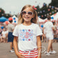 4th of July DTF Transfers, Ready to Press, T-shirt Transfers, Heat Transfer, Direct to Film, Memorial Day, Patriotic, America, Preppy USA