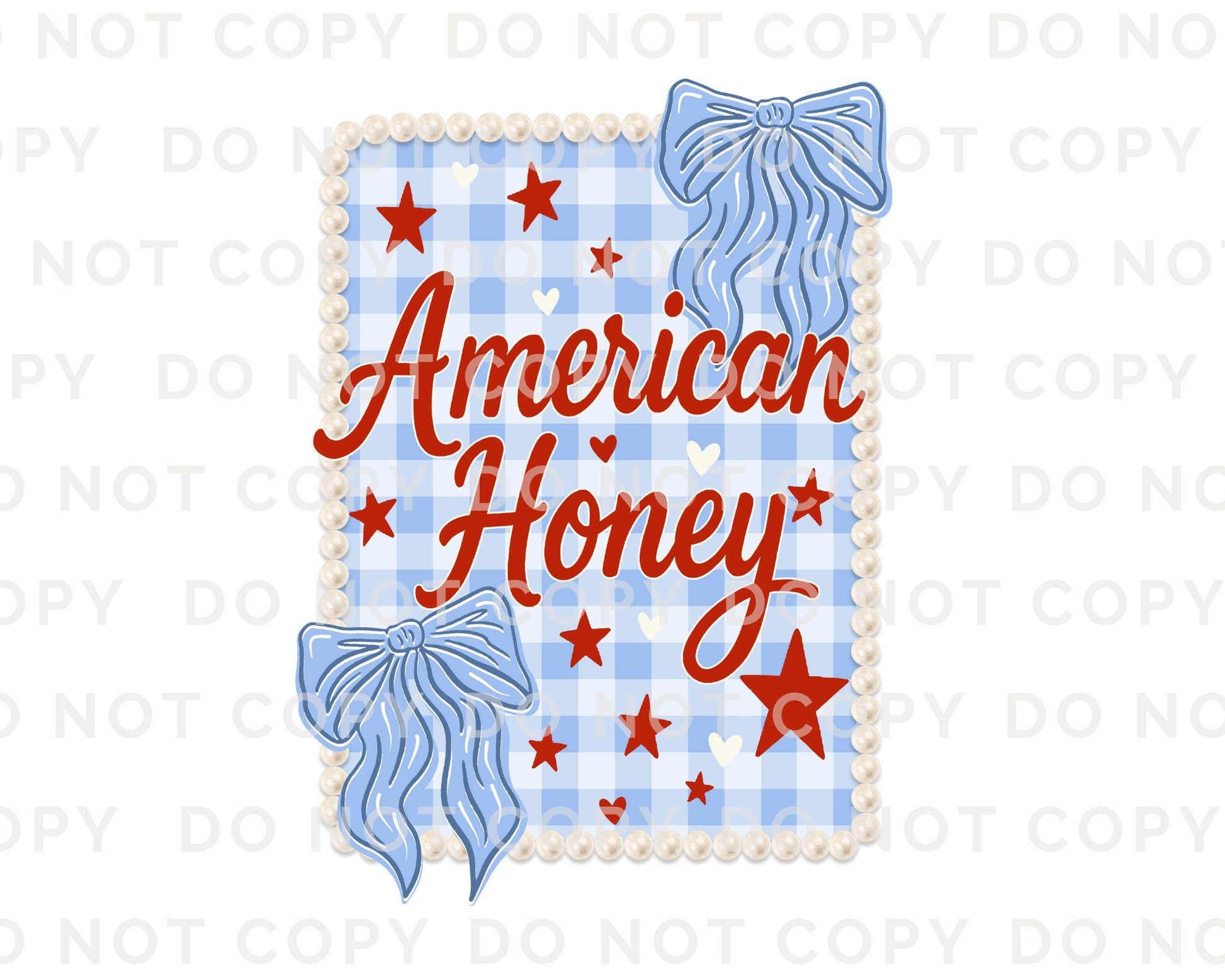 4th of July DTF Transfers, Ready to Press, T-shirt Transfers, Heat Transfer, Direct to Film, Independence, American Honey Flag Bows Coquette