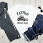 Father's Day DTF Transfer, Ready to Press, T-shirt Transfer, Heat Transfer, Direct to Film, Funny Dad Jokes, Gift for Dad, Father Mows Best