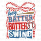 Baseball DTF Transfer, Ready to Press, Sublimation, Heat Transfer, Direct to Film, Sport Mama, Coquette Bow, Swing Batter Batter Swing