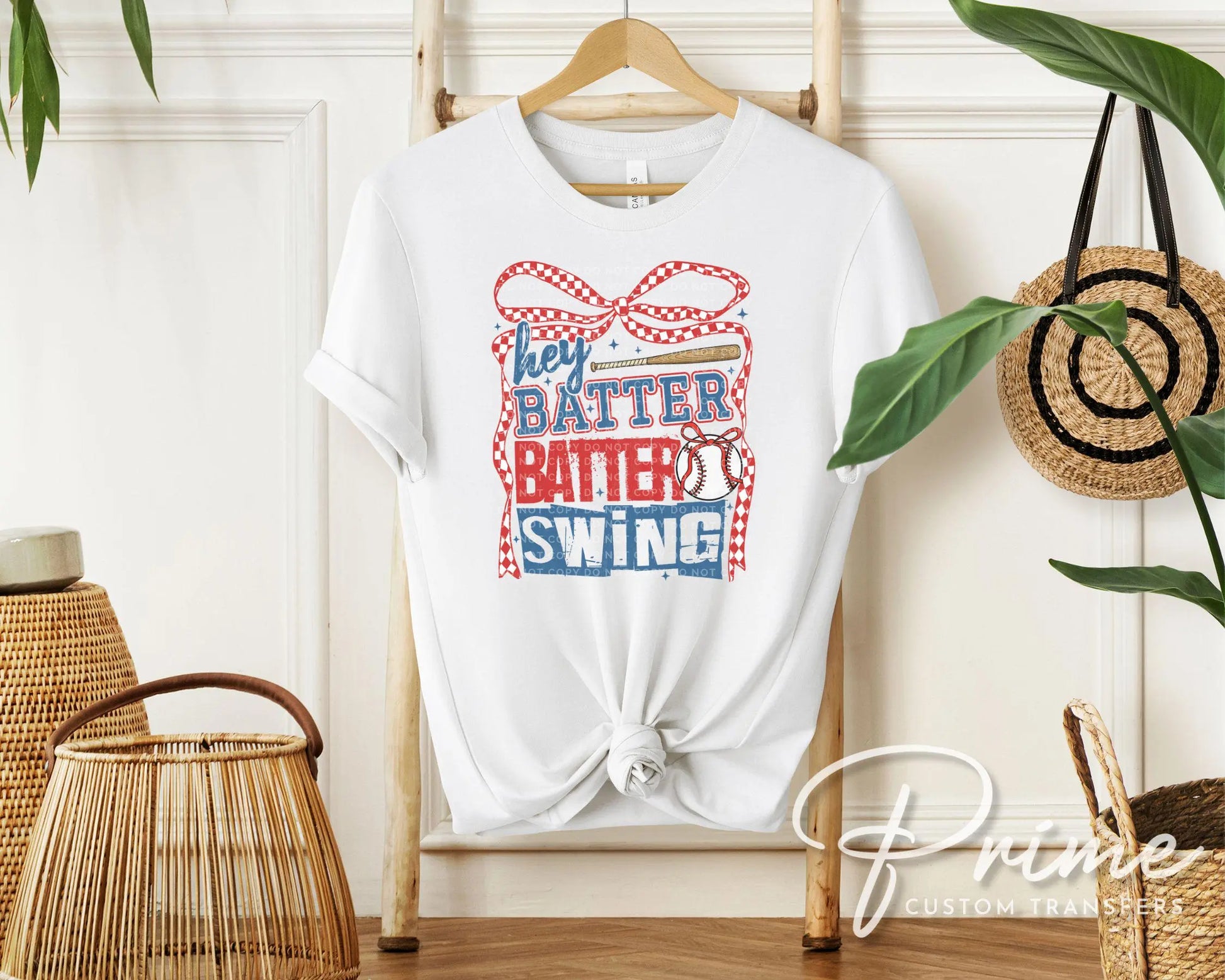 Baseball DTF Transfer, Ready to Press, Sublimation, Heat Transfer, Direct to Film, Sport Mama, Coquette Bow, Swing Batter Batter Swing