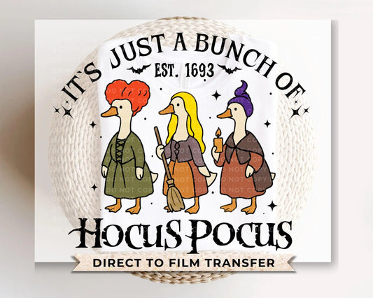 Halloween DTF Transfer, Ready to Press, Sublimation Transfer, Heat Transfer, Direct to Film, Spooky Season, Fall Shirt Transfer, Silly Goose