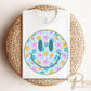 Smiley DTF Transfer, Ready to Press, T-shirt Transfer, Heat Transfer, Direct to Film, Beach, Summer Time, Vacation, Ocean, Trendy, Neon