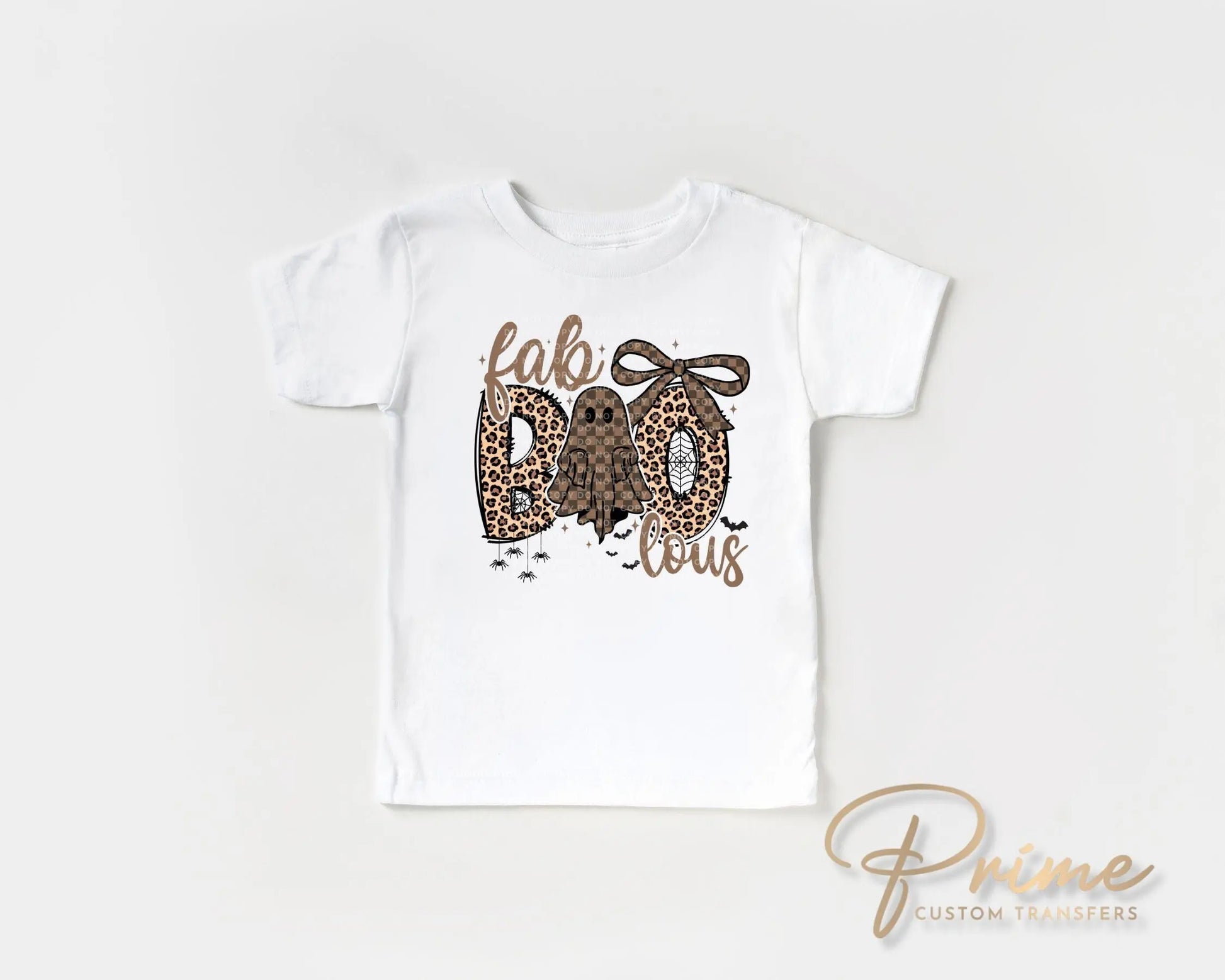 Fall DTF Transfers, Ready to Press, T-shirt Transfers, Heat Transfer, Direct to Film, Autumn, Ghost, Leopard, Cheetah, Coquette Fab Boo Lous