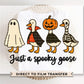 Halloween DTF Transfer, Ready to Press, Sublimation Transfer, Heat Transfer, Direct to Film, Spooky Season, Fall Shirt Transfer, Silly Goose
