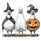 Halloween DTF Transfer, Ready to Press, Transfer, Heat Transfer, Direct to Film, Autumn, Skeleton, Spooky Season, Halloween Ghost Goose